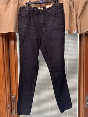 Apt. 9 Women's Dark Black Straight Leg Jeans